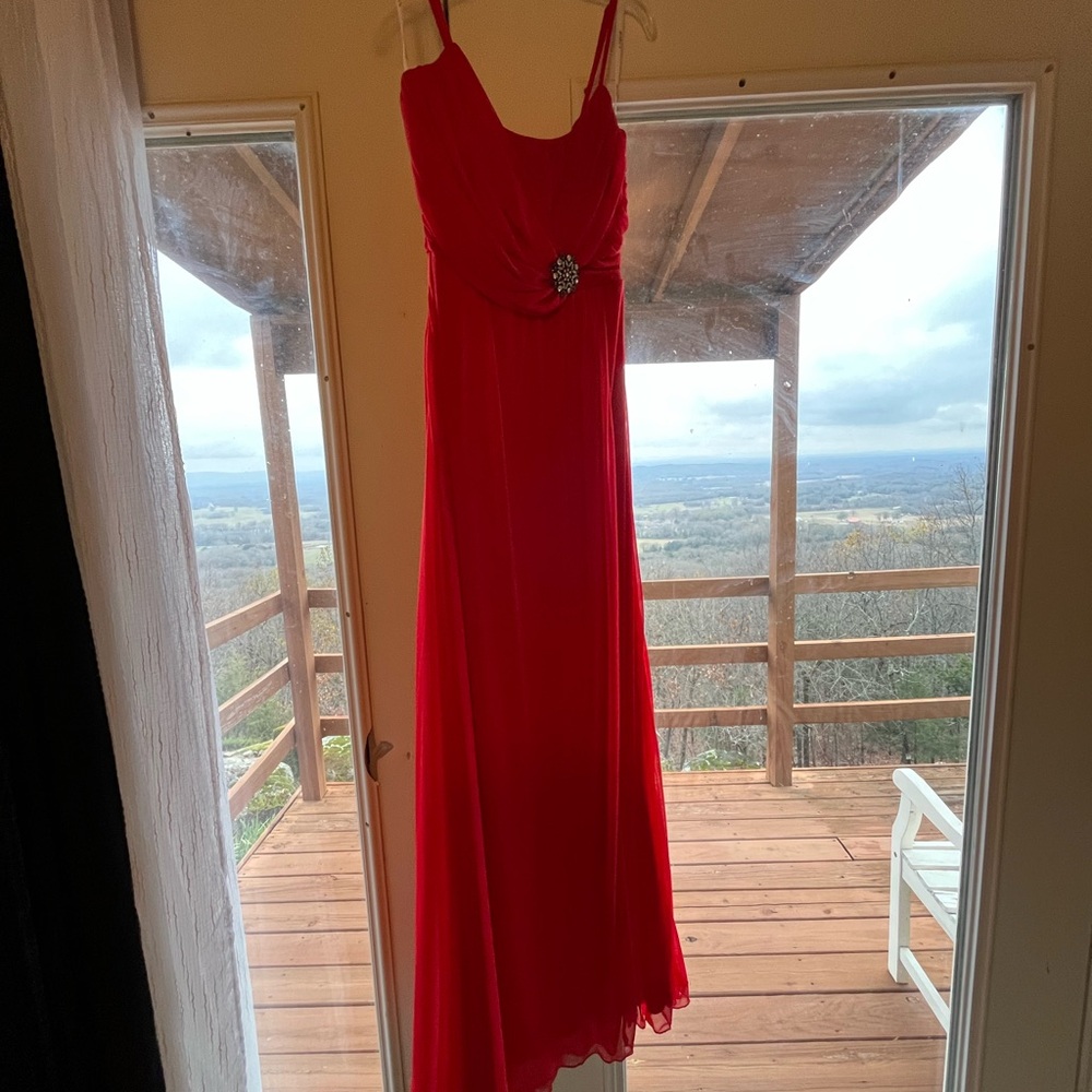 Red dress